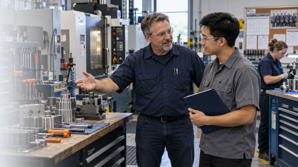 Mentorship on the shop floor - Manufacturing International