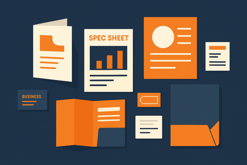 Top 7 Collateral pieces for manufacturers