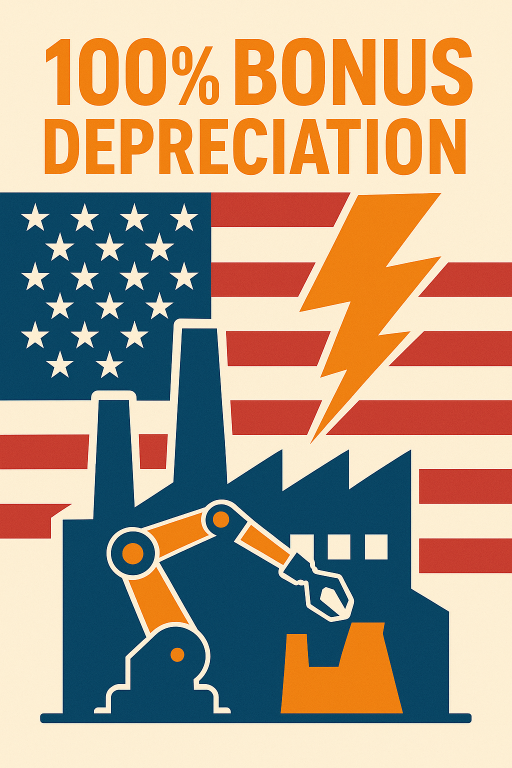 100- Bonus Depreciation U.S. Manufacturing - Manufacturing International