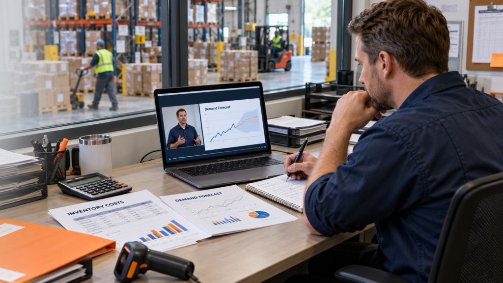 Warehouse planner studies demand forecasting