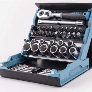 Hazet 2200SC-2 SmartCase 1/4" Drive Bit/Socket Set with Ratchet