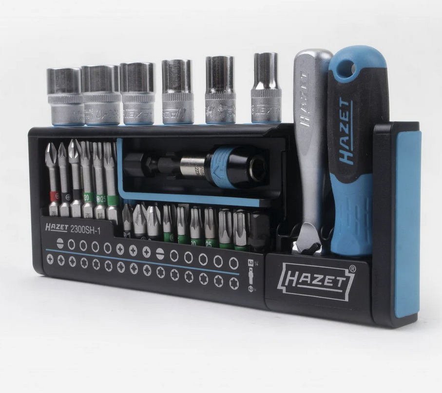 Hazet 2300SH-1 Smartholder 1/4" Socket/Bit Set, 39 Pieces - Image 4