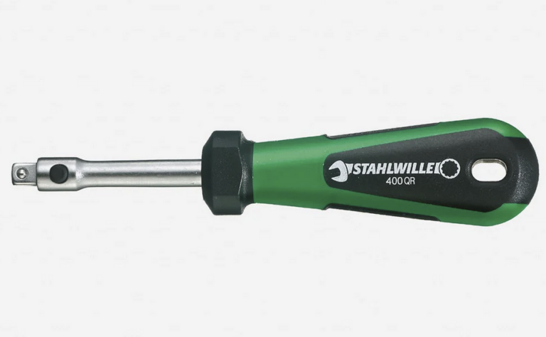 Stahlwille 400QR QuickRelease Drive Handle, 1/4" Drive