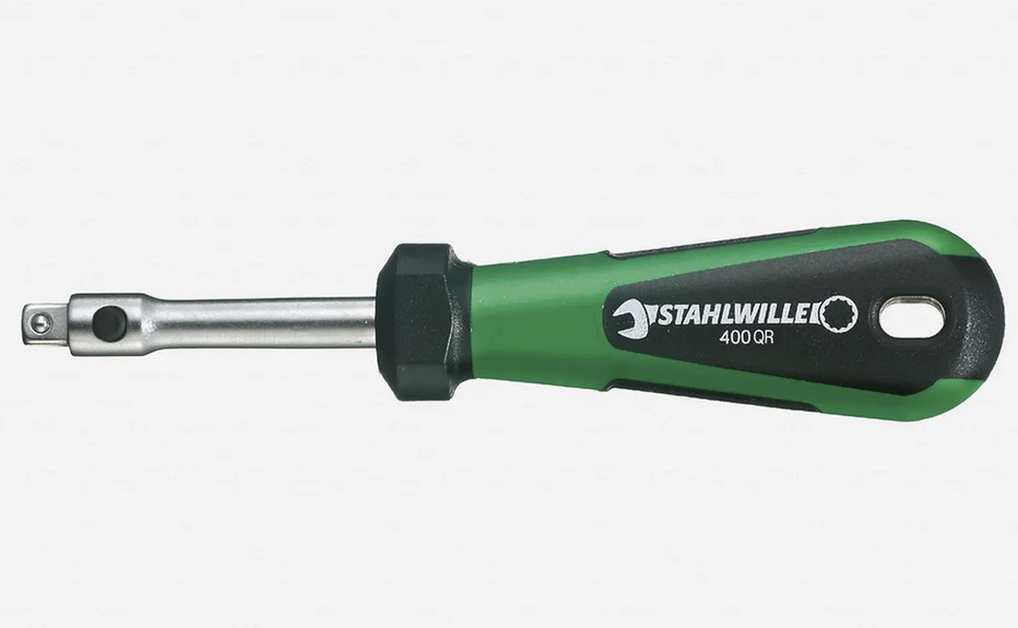 Stahlwille 400QR QuickRelease Drive Handle, 1/4" Drive
