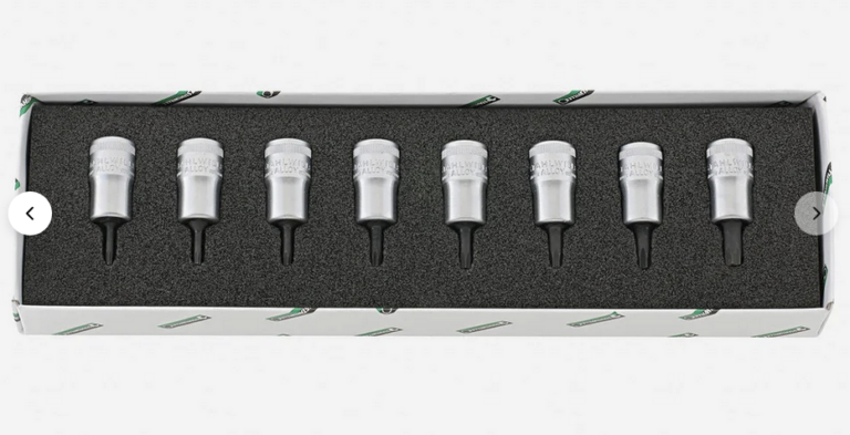 Stahlwille 49TX/8 Internal TORX® Socket Set,
